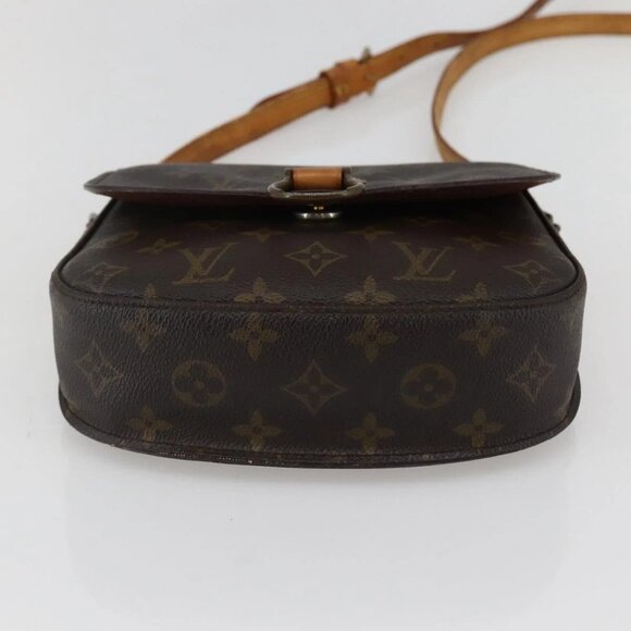 LOUIS VUITTON Monogram Saint Cloud MM Shoulder Bag M51243 LV Auth BA5623 - Picture 7 of 16